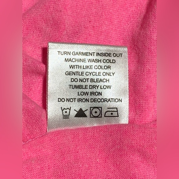 NWT Sunshine raised pink graphic beach t-shirt - Picture 4 of 6